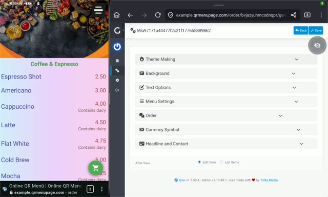 Sipariş eklentisinin yönetim vidyosu