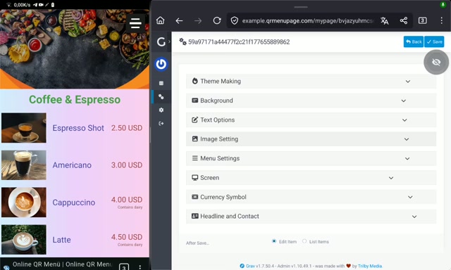 Ekran eklentisinin yönetim vidyosu